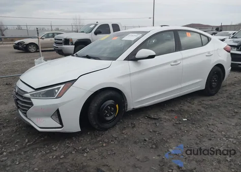 2019 Hyundai Elantra Se z USA, uszkodzony, nr VIN 5NPD74LF2KH480858